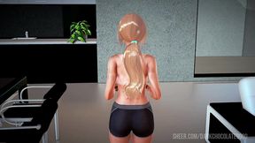 now a secret plan and i got caught with maddie by her mother (my new family) part 44