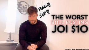 THE WORST BALLBUSTING JOI $10
