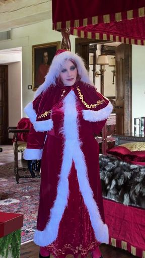 Captivating moment from &quot;Granny Carmen Claus: Elf Sucking North Pole Slut 11 24 2024 CAMS5M&quot;