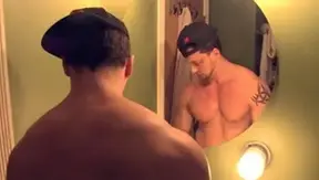 AmericanMuscleHunks - Muscled Joey D feels up to fucking hard