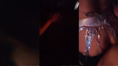Raver Girl went insane inside the club and fucked in public
