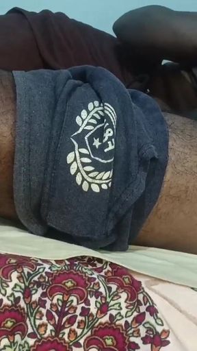 Indian Telugu Desi village honey aunty bowlojab and faking with har hasbends friend   Clip 1