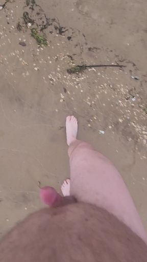 Jaw-dropping moment from "Down on the bigger beach."