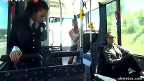Sexy Babes In Public Bus - Barbara Bieber