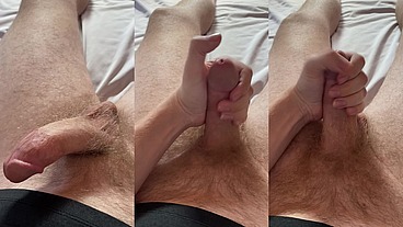 Solo male acts on his wife’s tip on going to fuck him self
