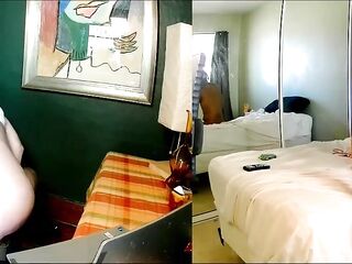 SIDE BY SIDE JERK! Web camera stroke and u can watch one as well as the other sides! A lot of butt and cum!