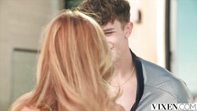 VIXEN Gorgeous Natural Babe Agatha Vega Takes Every Inch Of Parker's Thick Cock