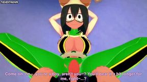 POV Feet Hentai Tsuyu Asui My Hero Academia