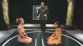 Avy Lee & Jade Battle On Tatami Mat With Hot Feel-Up Action Thriller