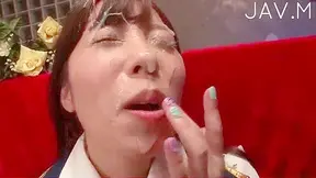 Teen 18+ Japonesa Sucia Quiere Que Su Novio Le Echo Semen En La Cara