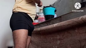 Straight Friend first time In Underwear Big Monster Cock