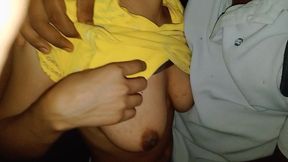 Blowjob in Jungle in Night with Divya - Blowjob Series