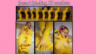 Mustard Sploshing, Foot fetish JOI countdown