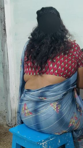 My Mother-in-law, a Tailor, Was Sewing Clothes, so I Had Sex with Her as if to Help Her.