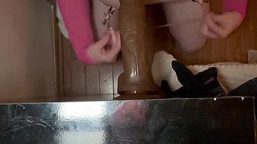 Dildo Blowjob Tease