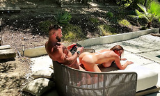 Exclusive look backstage with the busty and passionate Alessia.