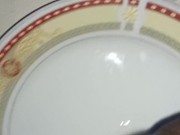 Spilling cum on a plate