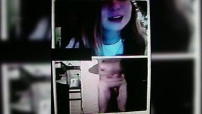 She asks to see my bare ass cheeks spread (with sound)