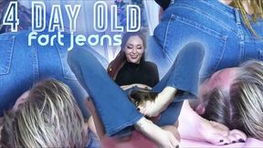 Sniff My 4 Day Old Jean Farts (HD WMV)