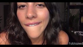 "would You Like to Lick My Pussy or Fuck It?" - I Masturbate and Talk to You in Spanish