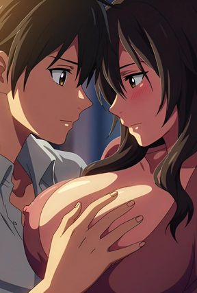 Yoga Instructor Pins Student In Heated Kiss.