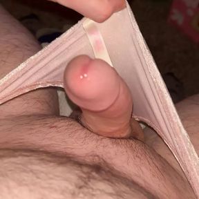 Cumming in GFs panties