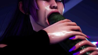 Sexy cartoon babe Shoko gets nailed in hardcore photoshoot