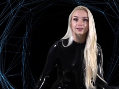 Blonde emo amateur solo masturbation