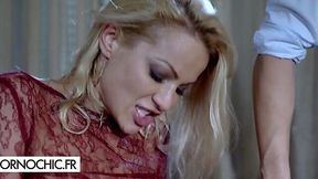 Sultry Lingerie Threesome with Clea Gaultier and Cherry Kiss
