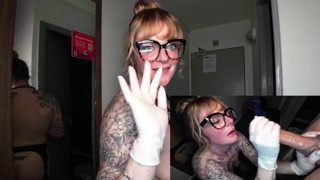 Real British NURSE Gets her Holes FUCKED