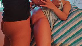 My Stepbrother-in-law Fucked Me Before I Go to Take Shower.