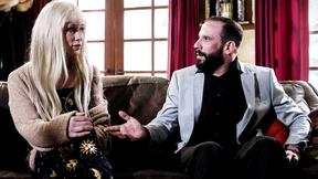 ”Huge cock step dad reunites with transgender stepdaughter by pounding her”