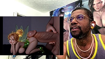 Thicc Fat Ass Tinkerbell Uses Her Booty To Rub A Huge Cock, AI Generated