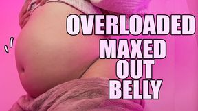 Overloaded: Maxed Out Belly WMV - Chugging Dessert And Soda Already Stuffed Full