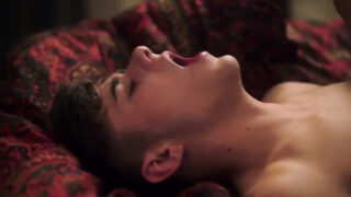 Film fait maison de l&#39;amateur américain Blake Mitchell et Joey Mills, baisés analement