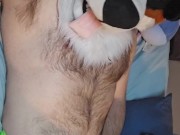 PRAISE KINK! @AngryBarks shows you how to take care of your morning wood.