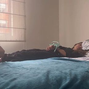 She Ties Me up and Then Facesitts Me to Orgasm