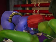 Futa - Anal - She-Hulk x Mystique - 3D Porn