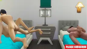 Stepdad Watches As I Dive Into Seductive Hentai MILF For Hardcore Fun
