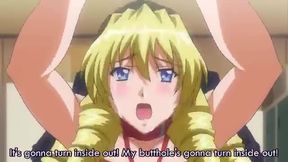 Hentai blonde slave