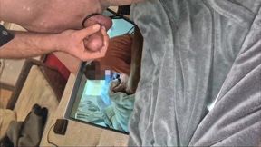 Huge Comeshot!a Fan Sent Me Videos Jerking on My Clips.