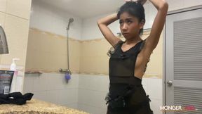 Pretty Thai Maid Shows Fucking Skills During Interview