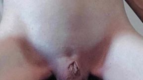 No cock when micropenis is soft. Petite girl body with nothing between girl legs