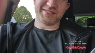 Cum Stained Shirt 3 Risky Car Fun