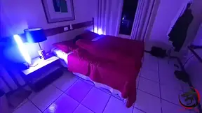 Brazilian unstaged Elisa Sanches gets invaded and fucked by hotel security in her honeymoon room