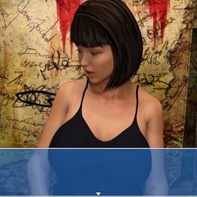 Lily of the valley: housewife and a stranger, blowjob in a glory hole ep 34