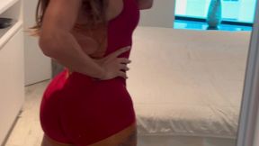 naughty boy from the gym saw me working out, agreed to fuck me and shoot