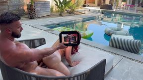 the behind the scene with horny alexa taylor