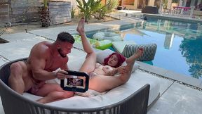 the behind the scene with horny alexa taylor