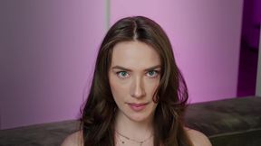 Sexy Mistress in a Transparent Dress and Wet Panties! Hard Domination Over Subject Slaves
